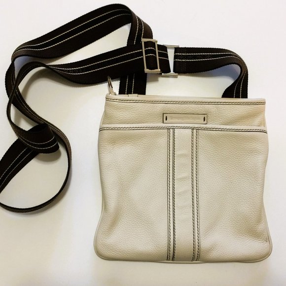 ERMENEGILDO ZEGNA AUTHENTIC UNISEX MESSENGER SLING BAG - Picture 1 of 6